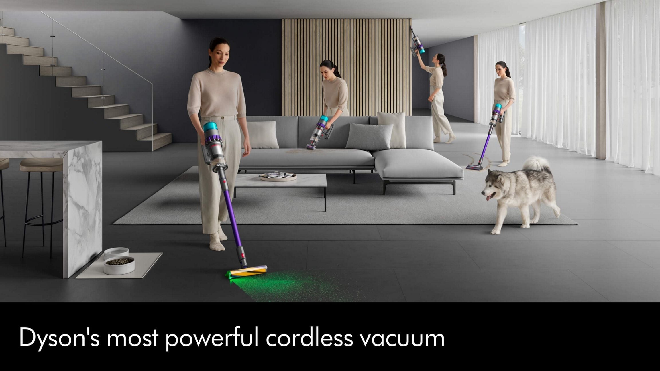 Dyson Gen5detect™ Cordless Vacuum Cleaner – HEPA Filtration, Laser Dust Illumination, Piezo Sensor, LCD Display, De‑Tangling Motorbar™, 70‑Minute Runtime