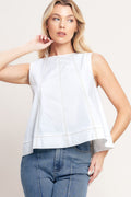 YOU CAN’T MISS WOVEN TOP
